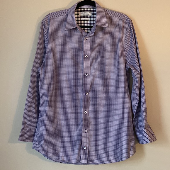 Nick Graham Everywhere Button Down Shirt EUC - Picture 2 of 4